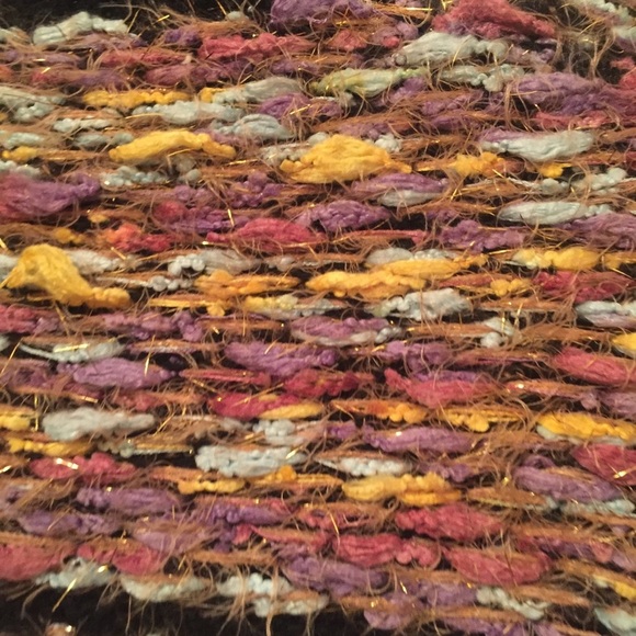 NWT Roseys Open Front Cardigan Sweater Chunky Knit Colorful Small/Medium Duster - Picture 11 of 11